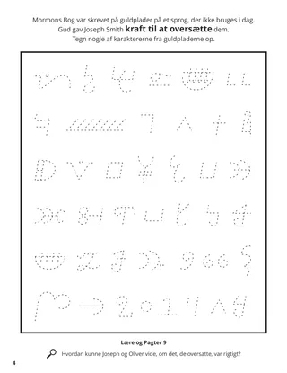 Translation of the Book of Mormon coloring page