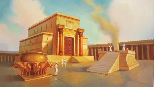 depiction of the Temple of Solomon