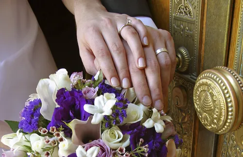 hands on temple doorknob