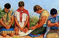 They fasted and prayed