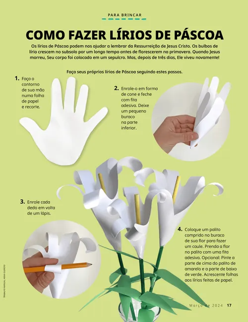 página de atividades para crianças da revista Meu Amigo