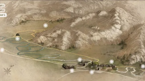 A map of Martin's Cove