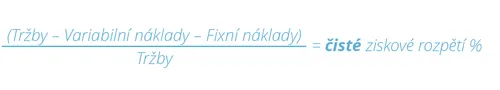 Výpočet čistého ziskového rozpětí