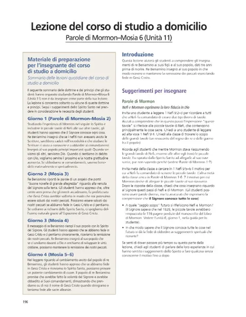 esempio del manuale dell’insegnante