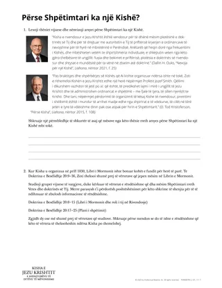 Why Does the Savior Have a Church?