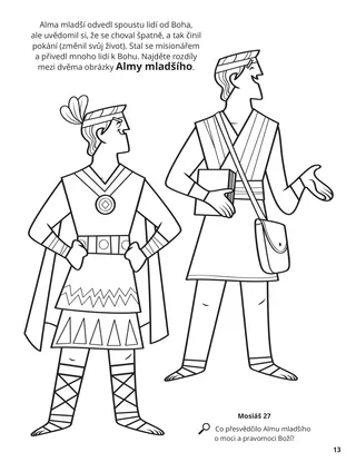 Alma the Younger coloring page