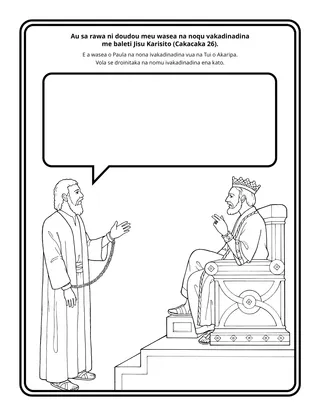 tabana ni itaviqaravi: Au rawa ni wasea vakadoudou na noqu ivakadinadina baleti Jisu Karisito