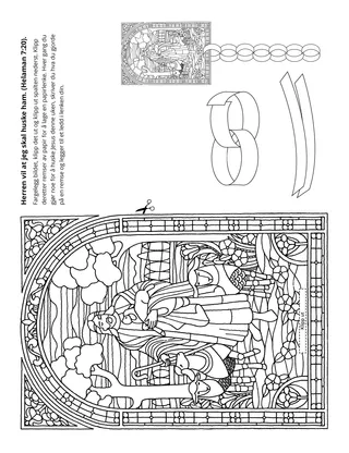aktivitetsside: Herren vil at jeg skal huske ham