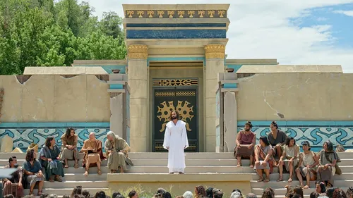 nefitský chrám v zemi Hojnosti