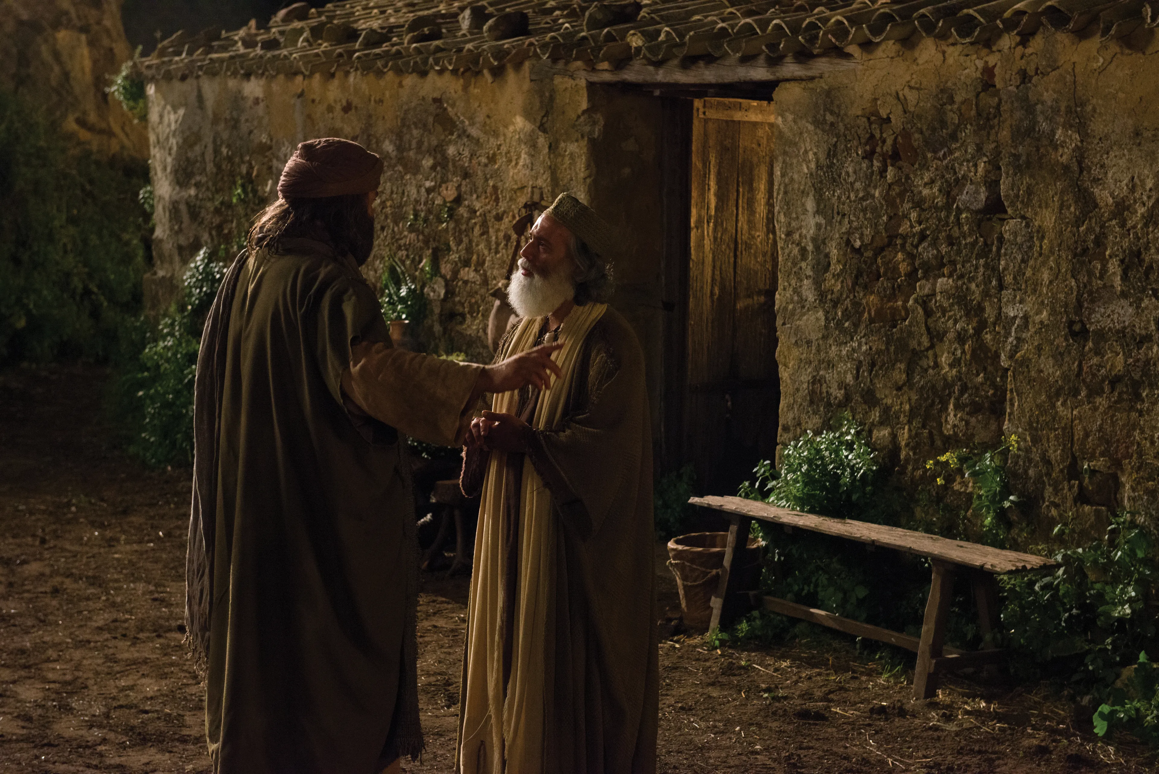 The elder son becomes angry when he learns of his younger brother returning and the celebration for his return.