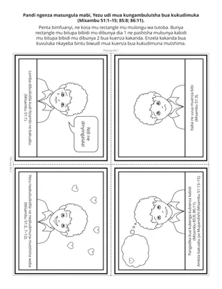 Dibeji dia tshibilu tshia bana: Pandi ngenza disungula dibi, Yezu udi mua kungambuluisha bua kushintulula.