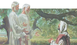 Moses and Elias appeared to Jesus