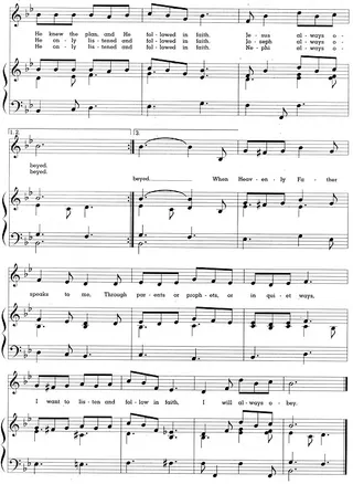 Music, I Will Always Obey