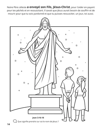 page 14 de l’album de coloriage Rassembler la famille de Dieu