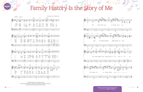 PDF of sheet music