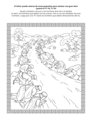 Hoja de actividades de la Primaria: El Señor puede valerse de cosas pequeñas para realizar una gran obra