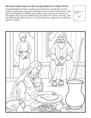 Primary aktivitetsside: Når Herren beder mig om at ofre noget, kan jeg adlyde i tro