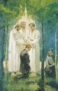 Peter, James, and John ordaining Joseph
