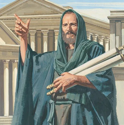 Apostle Paul teaching