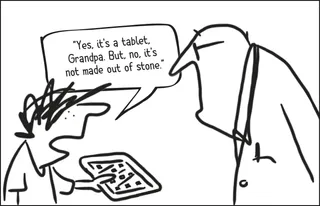 grandson and grandfather