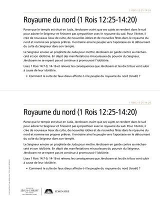 feuille à distribuer, royaume du nord