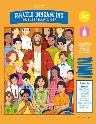 cut-out puzzle of Jesus with people around the world