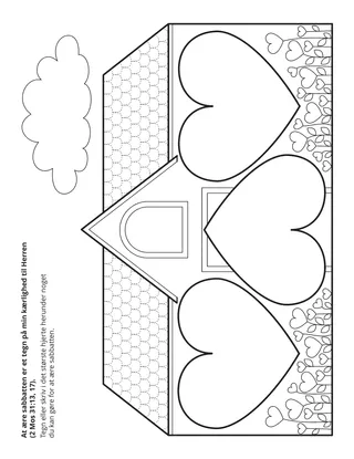 aktivitetsside: At holde sabbatsdagen hellig er et tegn på min kærlighed til Herren
