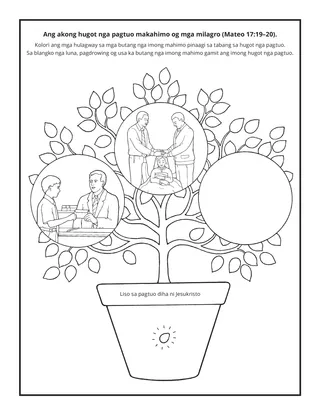 pahina sa kalihokan: ang atong hugot nga pagtuo makahimo og mga milagro