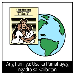 Ang Pamilya: Usa ka Pamahayag ngadto sa Kalibotan nga simbolo sa ebanghelyo