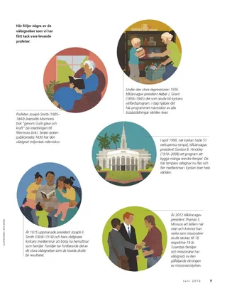 we believe in following the prophet