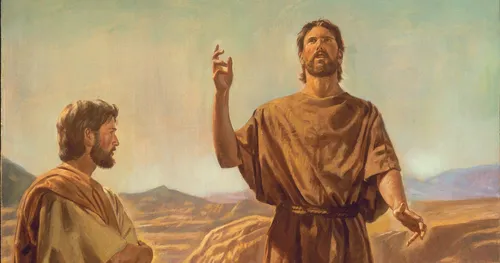 施洗约翰传讲福音