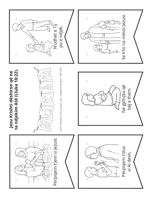 faqja e veprimtarisë: Përpiqem t’Jem si Jezusi