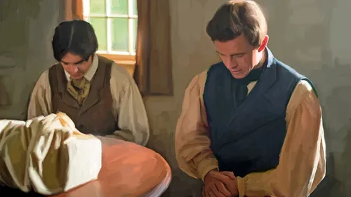 Joseph Smith ug Oliver Cowdery naghubad sa mga palid