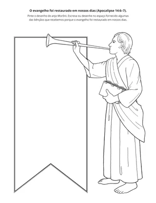 página de atividades: O evangelho foi restaurado em nossos dias