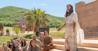 성전에서 가르치는 야곱