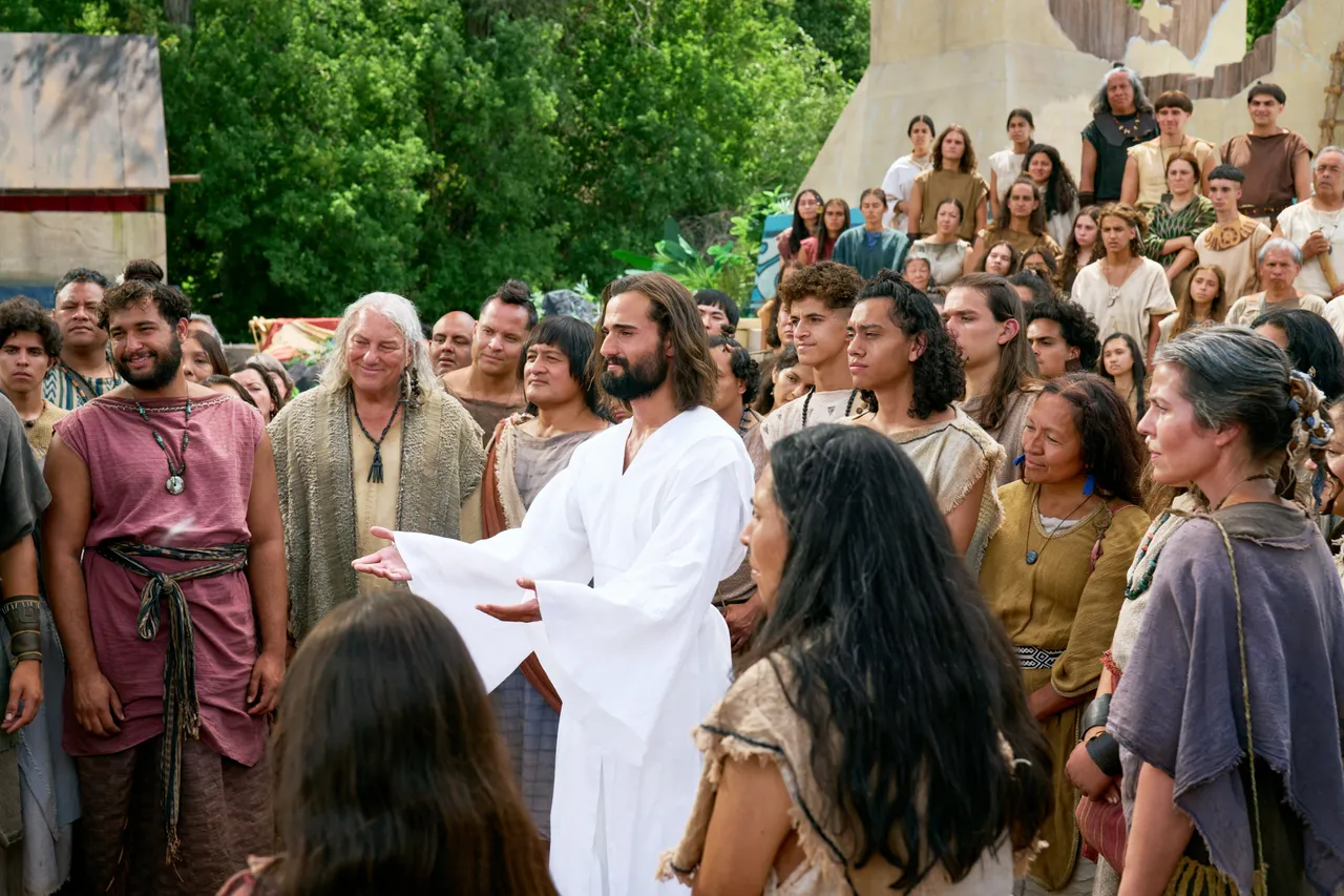 Jesus appears to the people of the ancient Americas