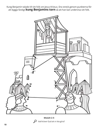 King Benjamin’s Speech coloring page