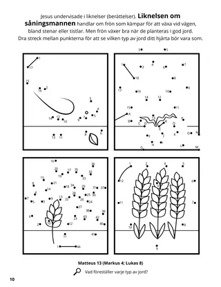 Parable of the Sower coloring page