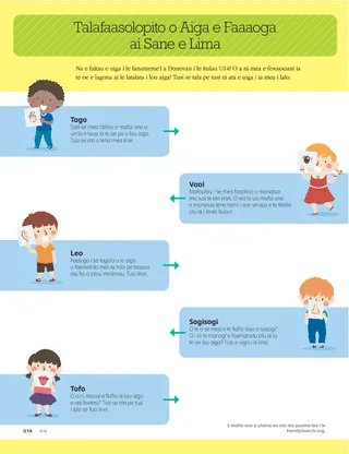 Family History in Five Senses