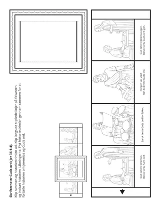 aktivitetsside: Skrifterne er Guds ord