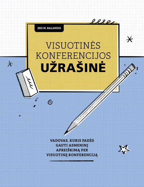 Visuotinės konferencijos užrašinė