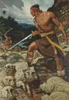 Ammon Defends the Flocks of King Lamoni