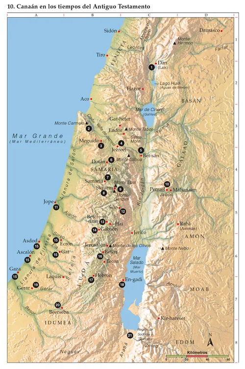 mapa bíblico 10