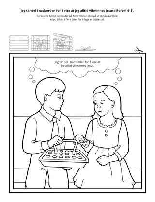 aktivitetsside: Nestekjærlighet er Kristi rene kjærlighet