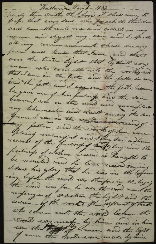 Revelation relative to the Father & Son.