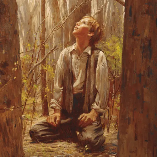 Joseph Smith in the Sacred Grove