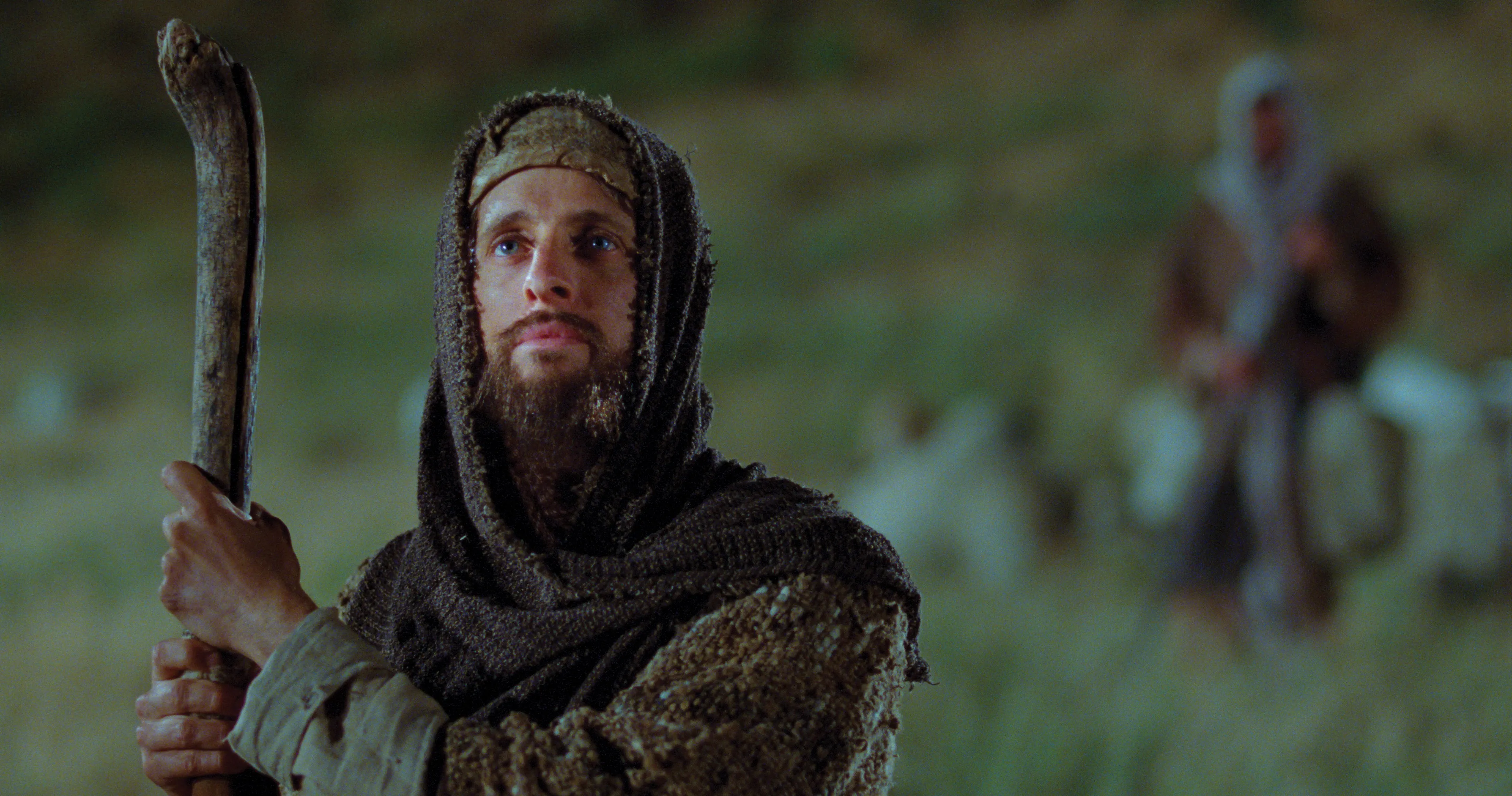 The Annunciation of the shepherds. The angel Gabriel appears to the shepherds to tell of Christ's birth.