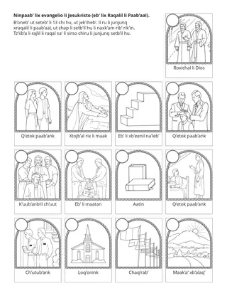 perel re kok’ k’anjel: eb’ lix Raqalil li Paab’aal