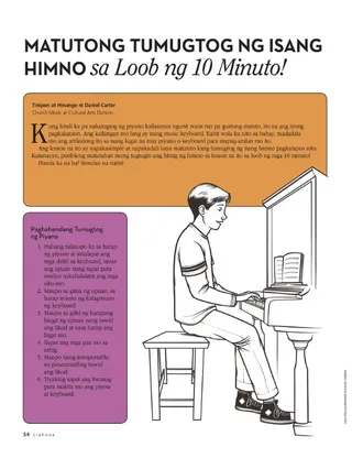 learn to play a hymn 1