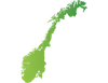 map of Norway